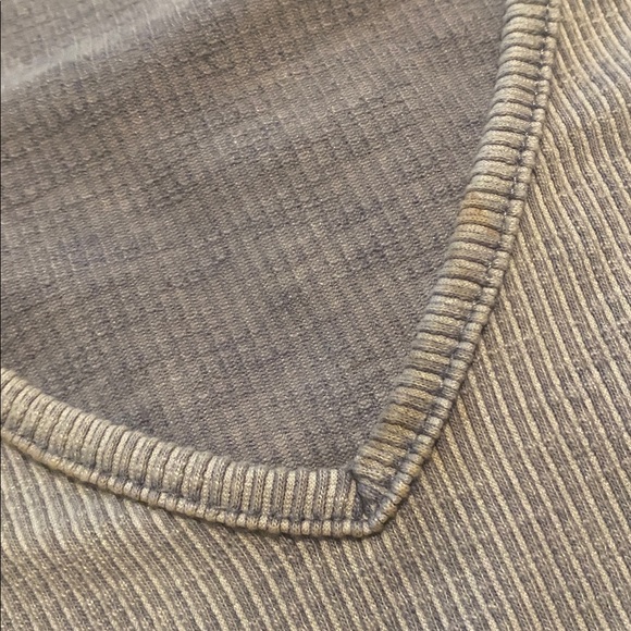 Wild Fable Light Gray Ribbed Top - Picture 4 of 4